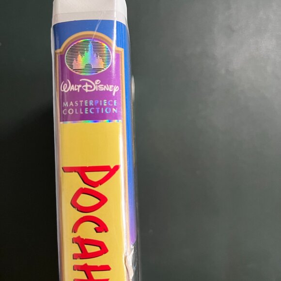 Disney VHS - Pocahontas (1996) - Masterpiece Collection 5741-1 First Pressing - Picture 3 of 6